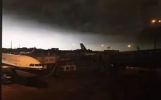 感受一下广州超级大暴雨