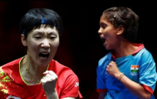 王曼昱迎战印度怪球手